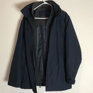 Weatherproof heavyweight wind resistant jacket